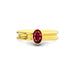 Ruby Gold Ring R24