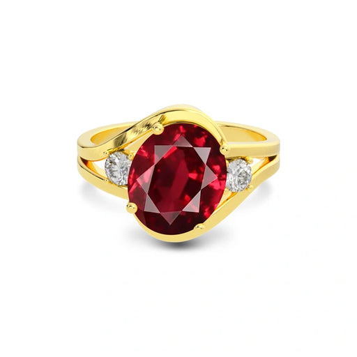 Ruby Gold Ring R26