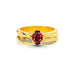Ruby Gold Ring R27