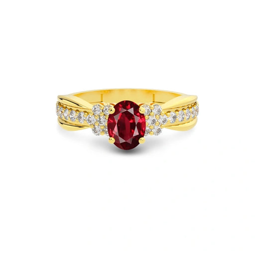 Ruby Gold Ring R31