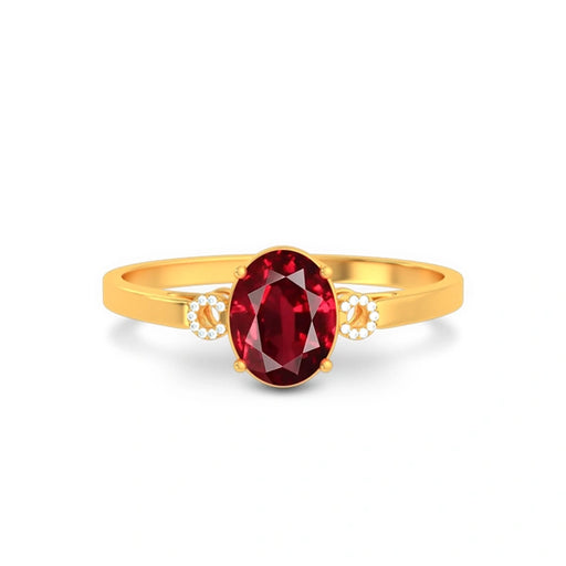 Ruby Gold Ring R38