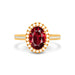 Ruby Gold Ring R40
