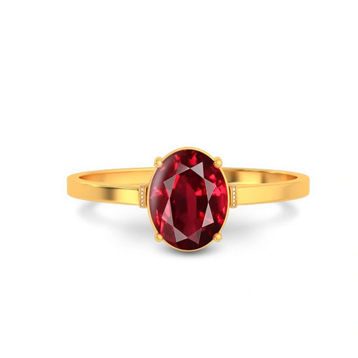 Ruby Gold Ring R41