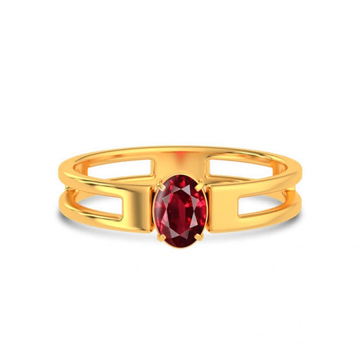 Ruby Gold Ring R45