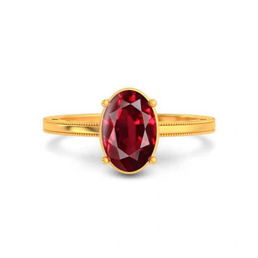 Ruby Gold Ring R48