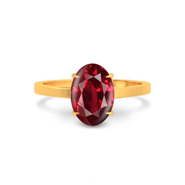 Ruby Gold Ring R49