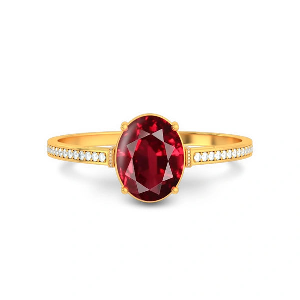 Ruby Gold Ring R50