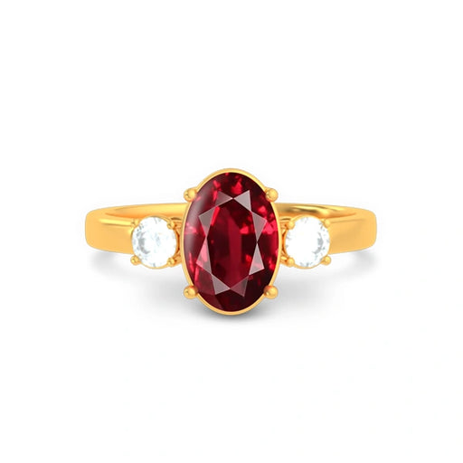 Ruby Gold Ring R51