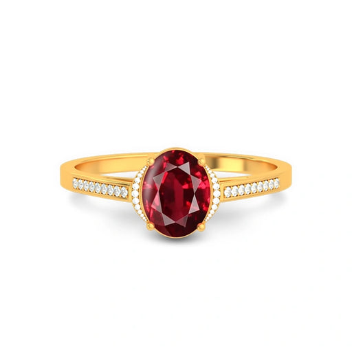 Ruby Gold Ring R53