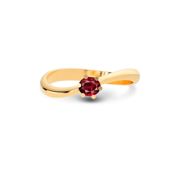 Ruby Panchdhatu Ring R17