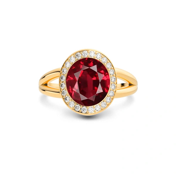 Ruby Panchdhatu Ring R21