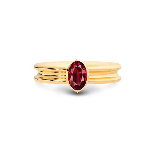Ruby Panchdhatu Ring R24