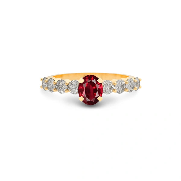 Ruby Panchdhatu Ring R29