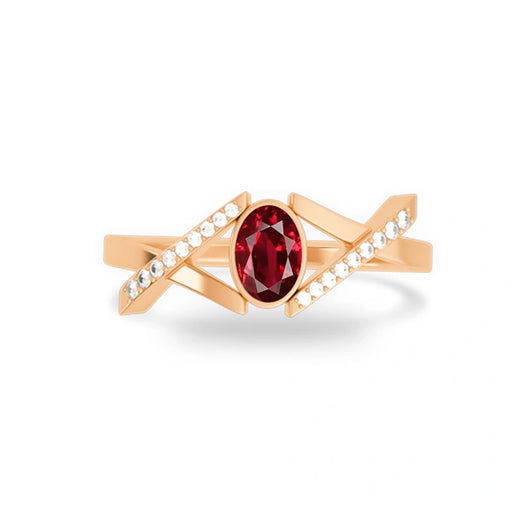 Ruby Panchdhatu Ring R36