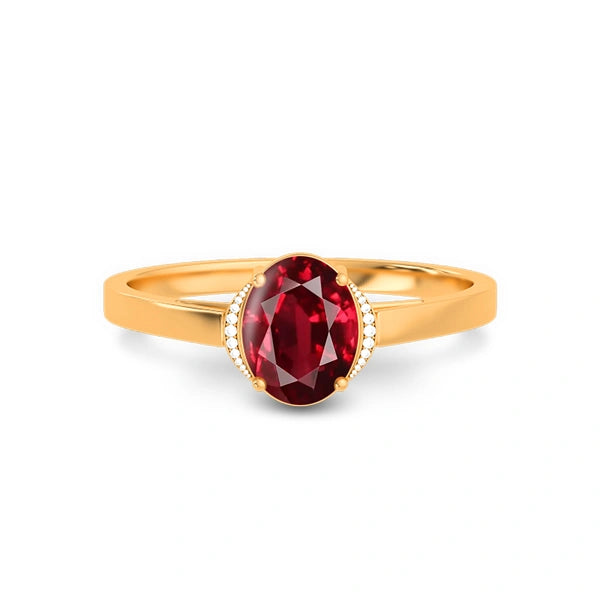 Ruby Panchdhatu Ring R54