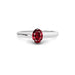 Ruby Platinum Ring R13