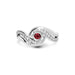 Ruby Platinum Ring R32