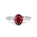 Ruby Platinum Ring R50