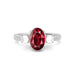 Ruby Platinum Ring R51