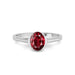 Ruby Platinum Ring R53