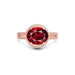 Ruby Rose Gold Ring R11