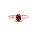 Ruby Rose Gold Ring R13