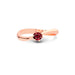 Ruby Rose Gold Ring R17
