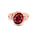 Ruby Rose Gold Ring R26