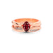 Ruby Rose Gold Ring R27