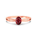 Ruby Rose Gold Ring R43