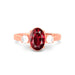 Ruby Rose Gold Ring R51