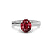 Ruby Sterling Silver Ring R7