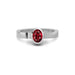 Ruby Sterling Silver Ring R23