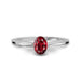 Ruby Sterling Silver Ring R47