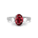 Ruby Sterling Silver Ring R51