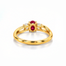 Ruby Gold Ring R1