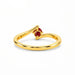 Ruby Gold Ring R2