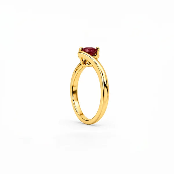 Ruby Gold Ring R2