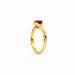 Ruby Gold Ring R2