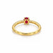 Ruby Gold Ring R4