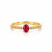 Ruby Gold Ring R4