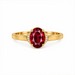 Ruby Gold Ring R54