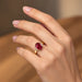 Ruby Gold Ring R54