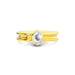 White Sapphire Gold Ring R24