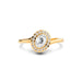 White Sapphire Panchdhatu Ring R5
