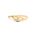 White Sapphire Panchdhatu Ring R9
