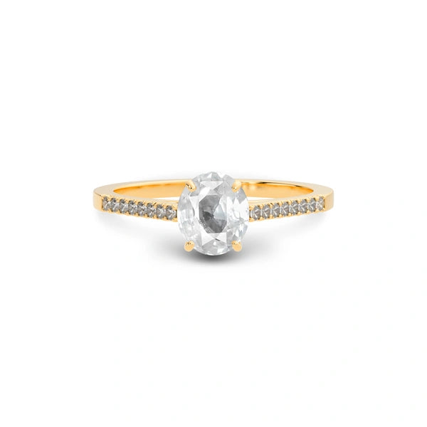 White Sapphire Panchdhatu Ring R28