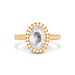 White Sapphire Panchdhatu Ring R40