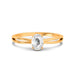 White Sapphire Panchdhatu Ring R43