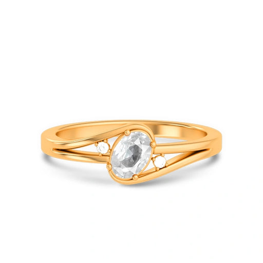 White Sapphire Panchdhatu Ring R44